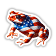 Patriotic Toad American Flag Stars Stripes