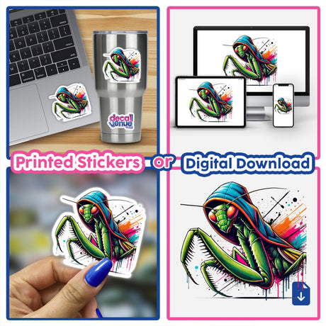 Praying Mantis Hoodie Urban Vibes