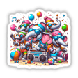 Elephant Beach Party Sunglasses Boombox