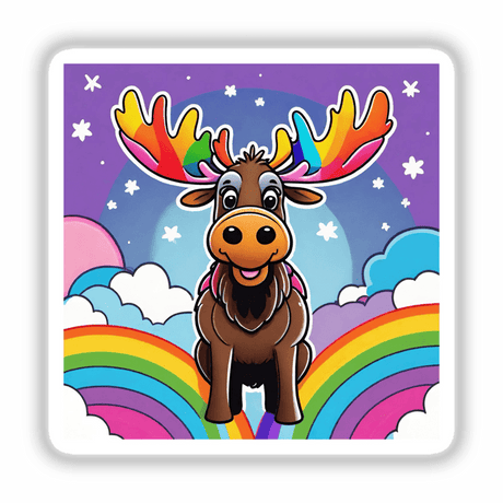Rainbow moose