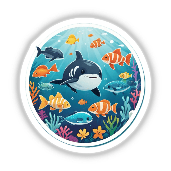 Sea life aquatic animals