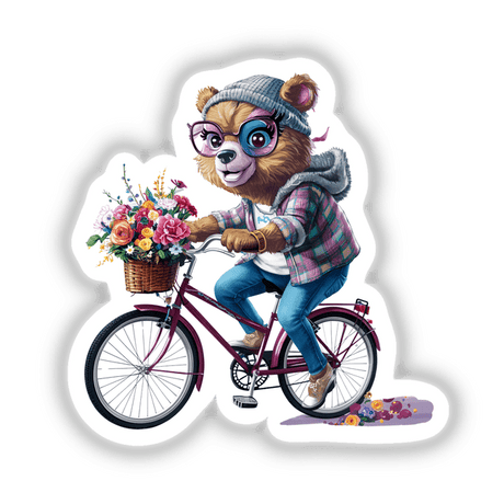 Bear Riding Bicycle