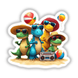 Dinosaur Summer Beach Party