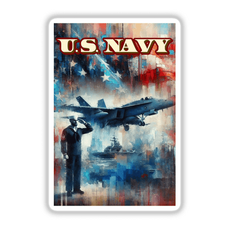 NAVY 3 sticker or digital artwork from Decal Venue, showcasing intricate nautical-themed design elements, ideal for adding a unique touch to surfaces or digital projects.