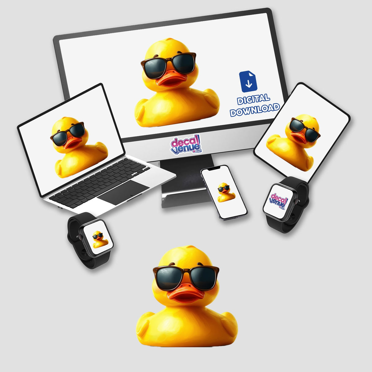 Duck Wearing Sunglasses