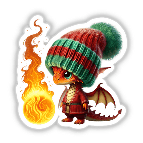 Dragon Gnome with Fireball