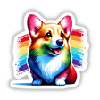 Rainbow Corgi Dog Pride