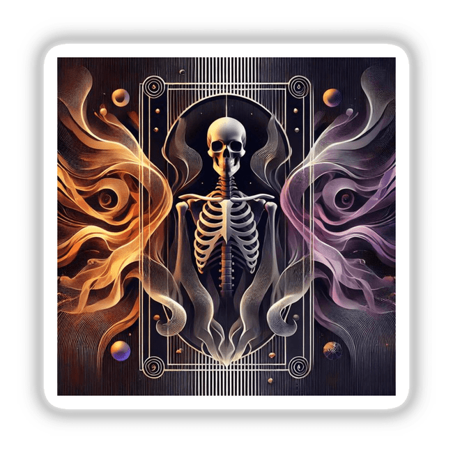 Skeleton Ethereal Halloween Glow