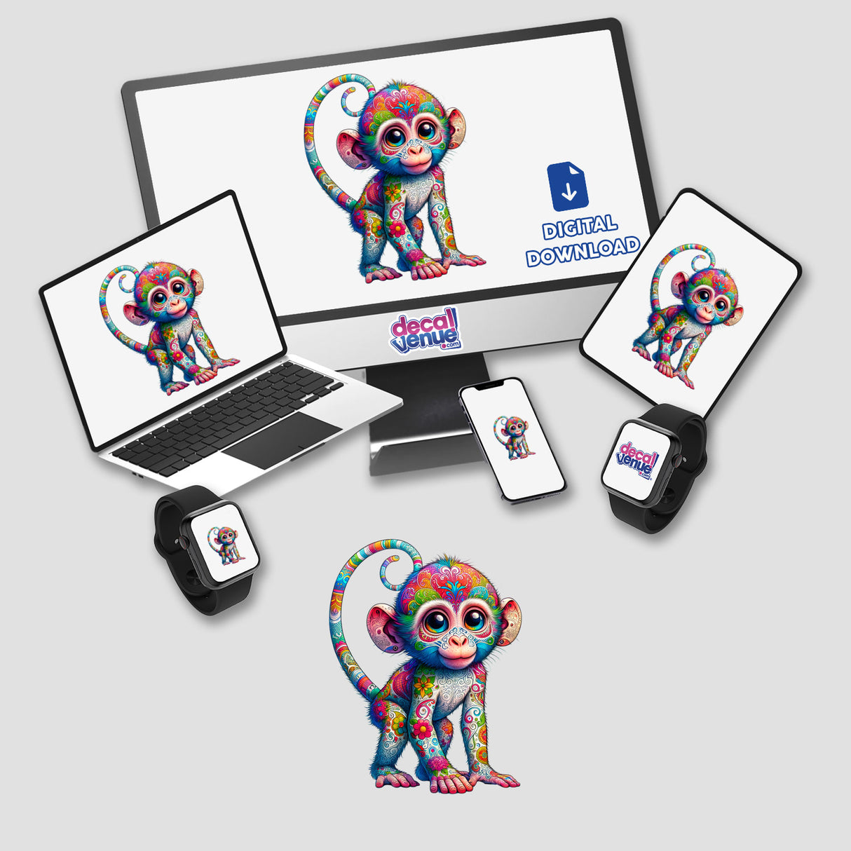 Psychedelic Monkey