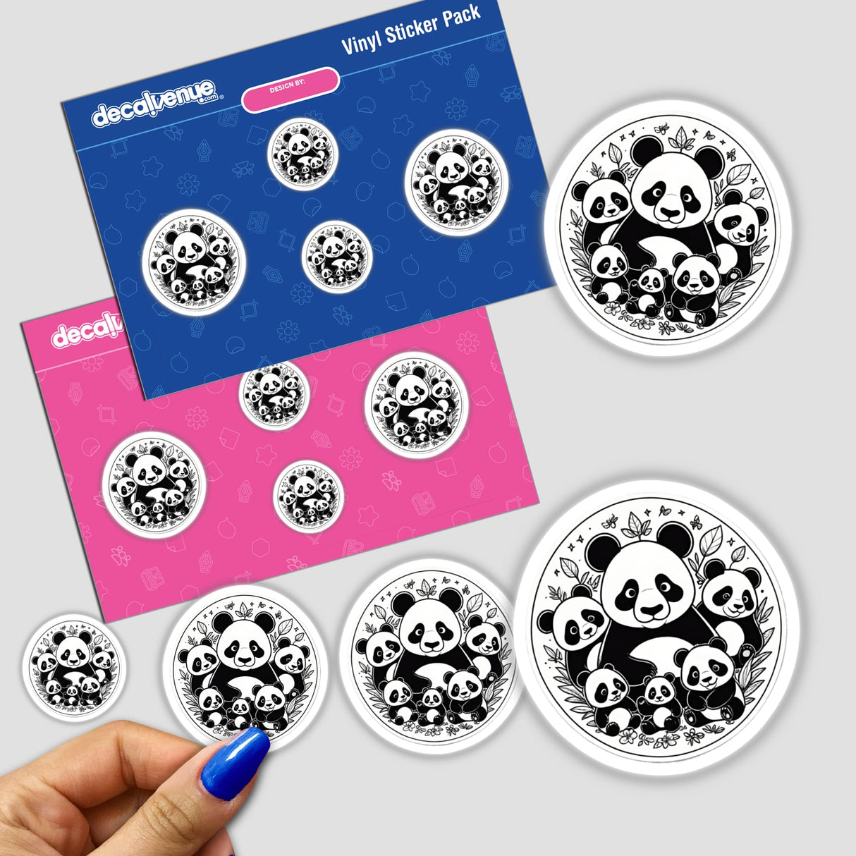 Panda family