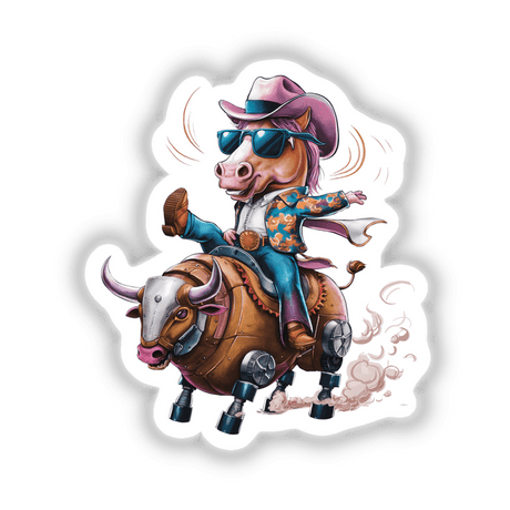 Horse Cowboy Riding Mechanical Bull