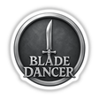 Blade Dancer – RPG-Style Skill Badge featuring a sleek silver sword emblem, available as versatile stickers or digital artwork, perfect for fans of unique vinyl designs from Decal Venue.