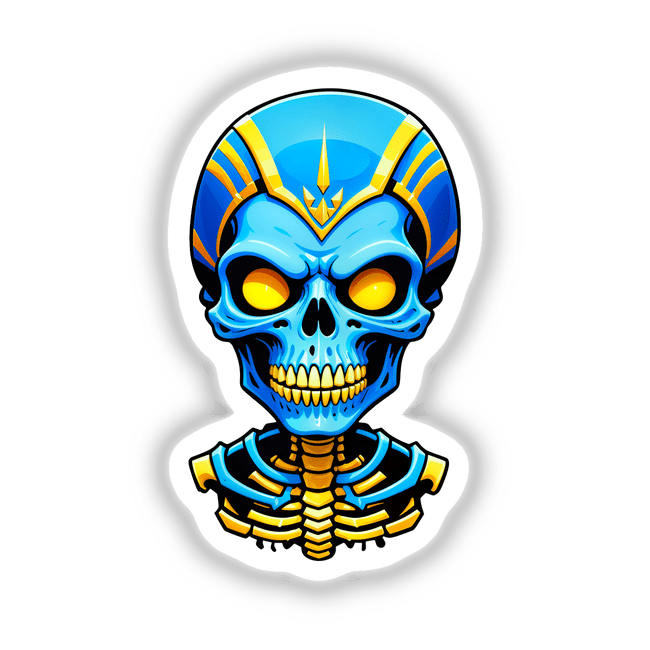 A Cool Egyptian Pharaoh Skull