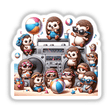 Hedgehog Beach Party Sunglasses Boombox