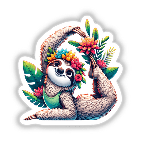 Yoga Sloth Zen Vibes Only