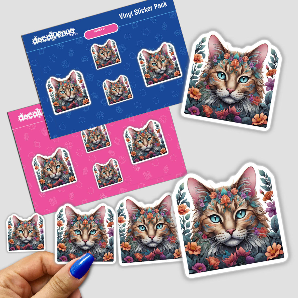 Floral Cat PA21