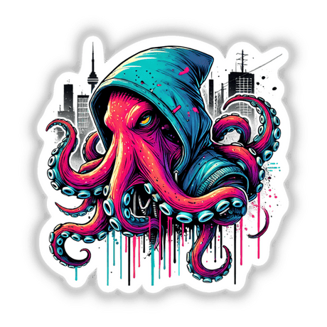 Octopus Hoodie Urban Vibes