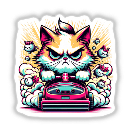 Grumpy Cat Vacuum Conquest