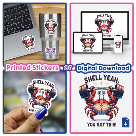 Crab Weightlifting Shell Yeah