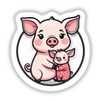 Pig and piglet