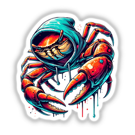 Crab Hoodie Urban Vibes