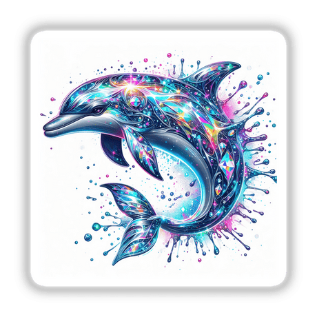 Prismatic Splatter Dolphin