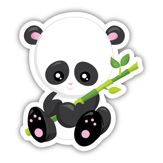Panda Wildlife Sticker
