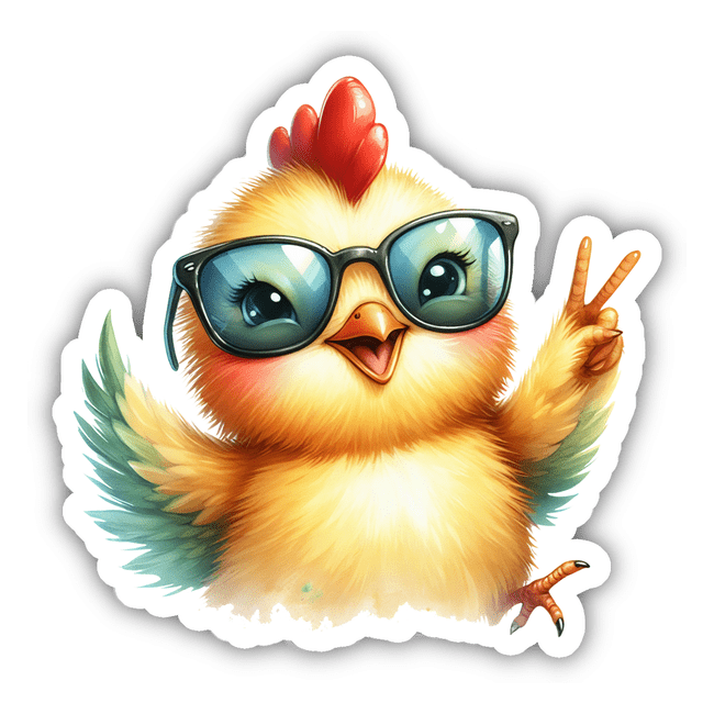 Peace Chick Chicken