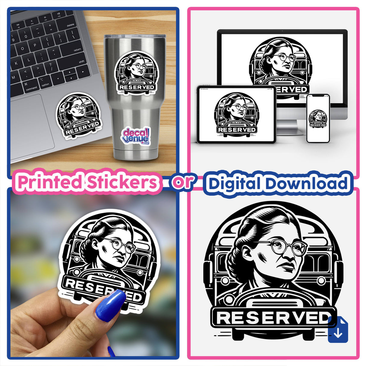Rosa Parks Reserved African American Black History Month Educational Inspirational History