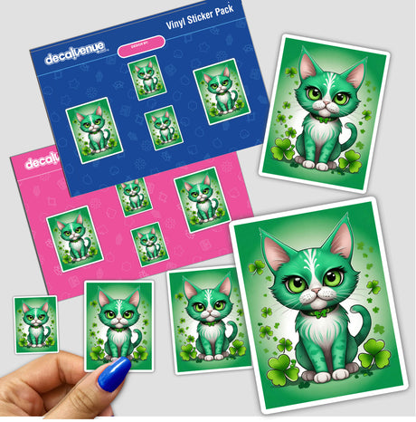 Green Cat St Patrick’s Day