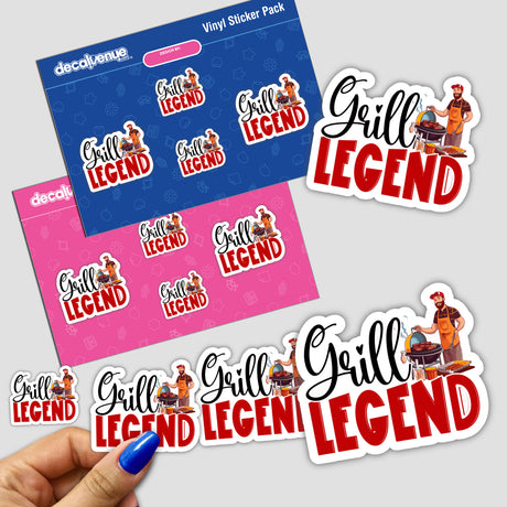 Grill Legend Sticker