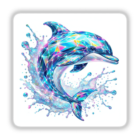 Prismatic Dancing Dolphin
