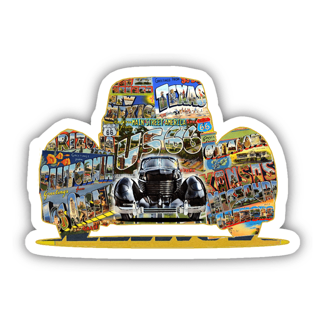 Cord Route 66 Collage