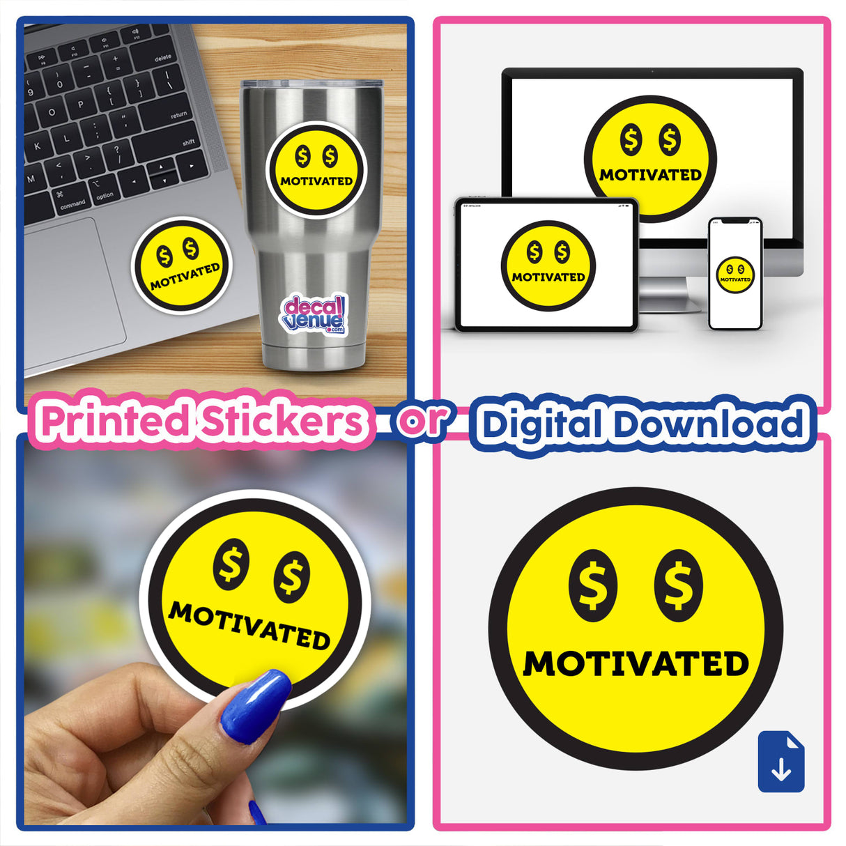 Money Motivated Smiley