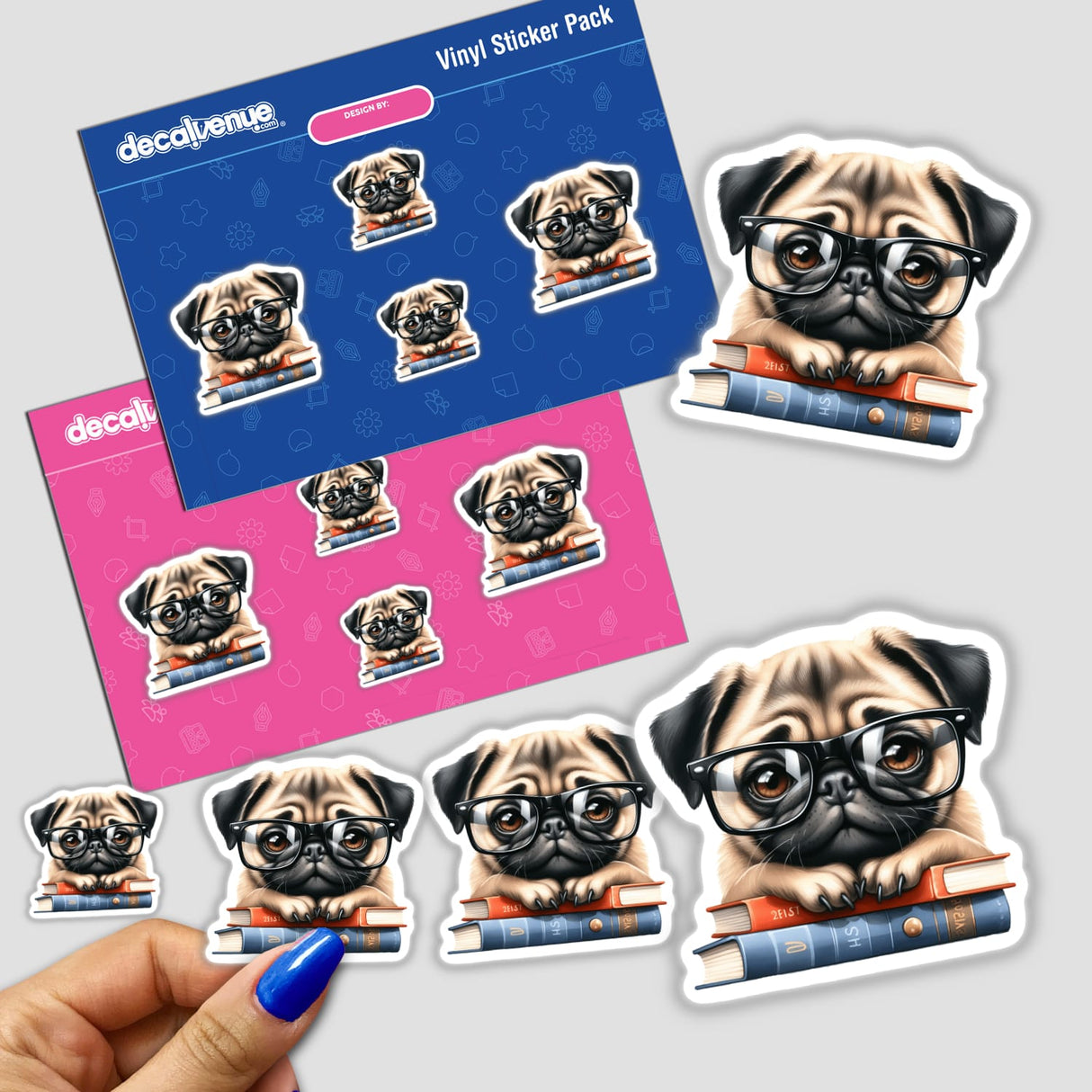 Bookworm Pug