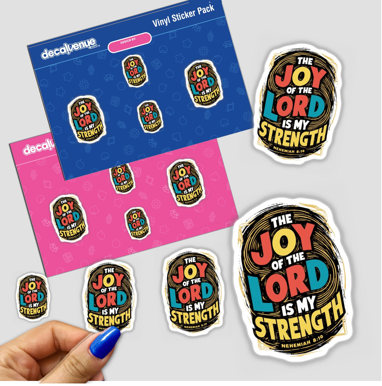 Inspirational Bible Verse - The Joy of the Lord is My Strength