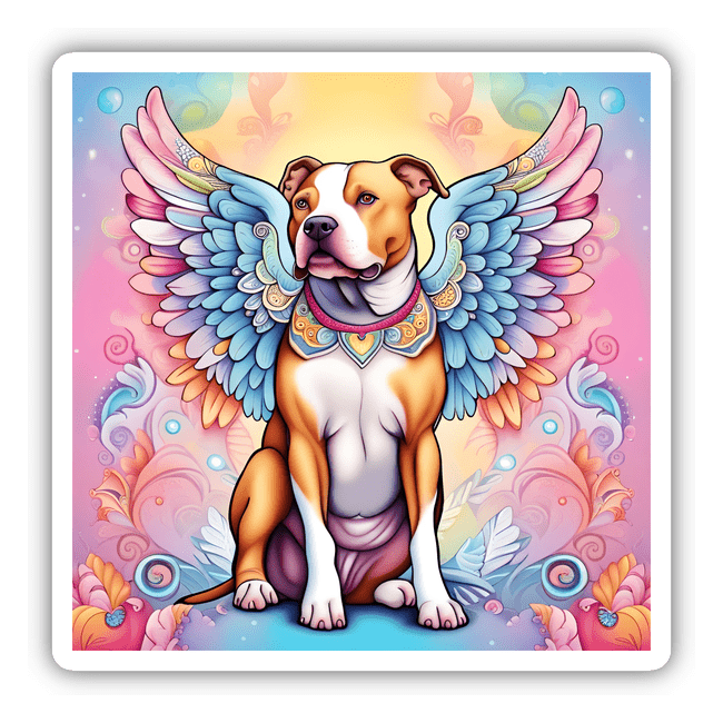 All Dogs go to Heaven Pitbull Angel