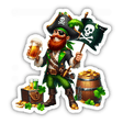Happy Jolly St Patricks Pirate
