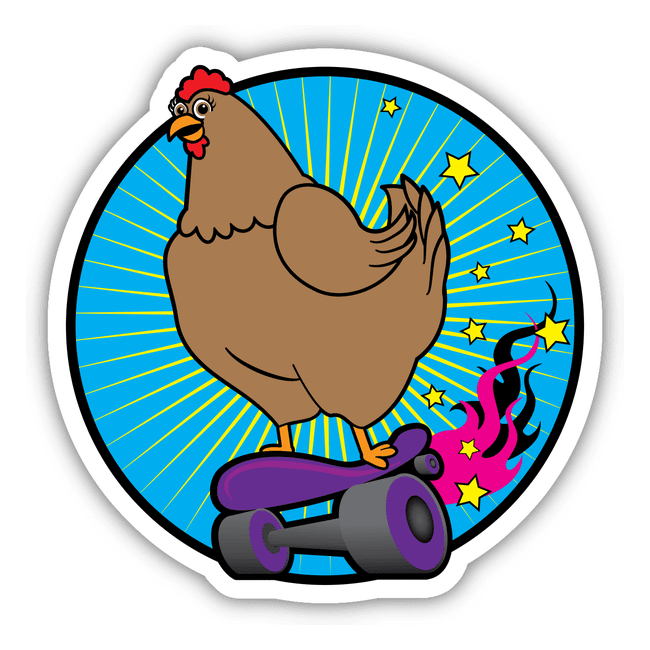 Chicken Skateborder
