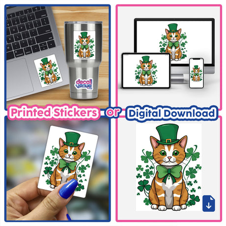 Cat Celebrating St. Patrick’s Day