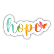 Beautiful Hope Sticker with Butterfly