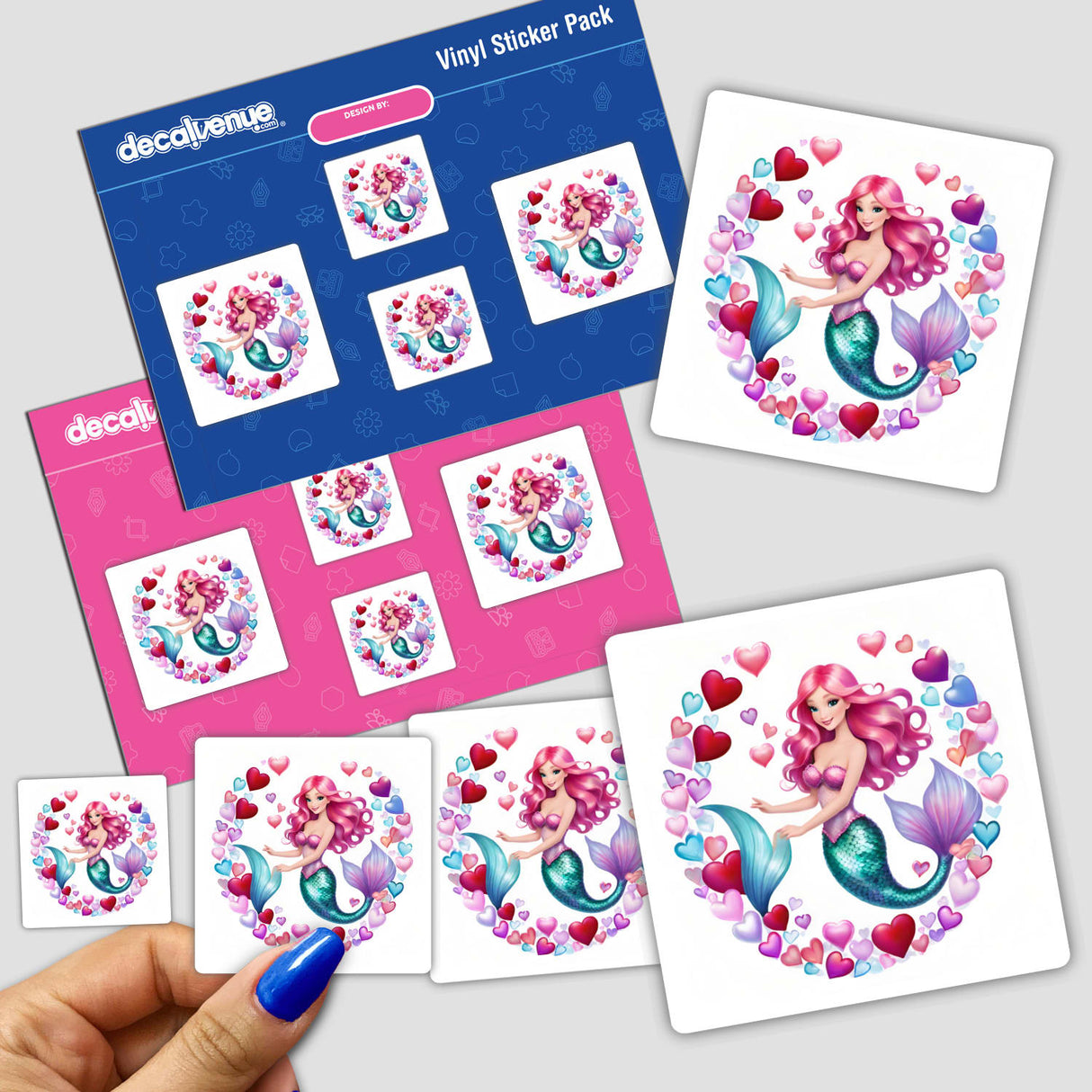 Mermaid Heart Bubbles