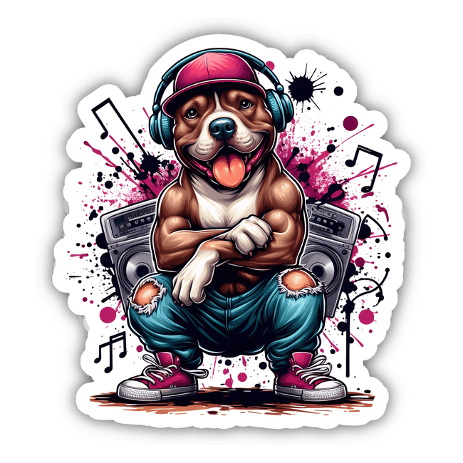 Ripped Jeans Hip Hop Pitbull