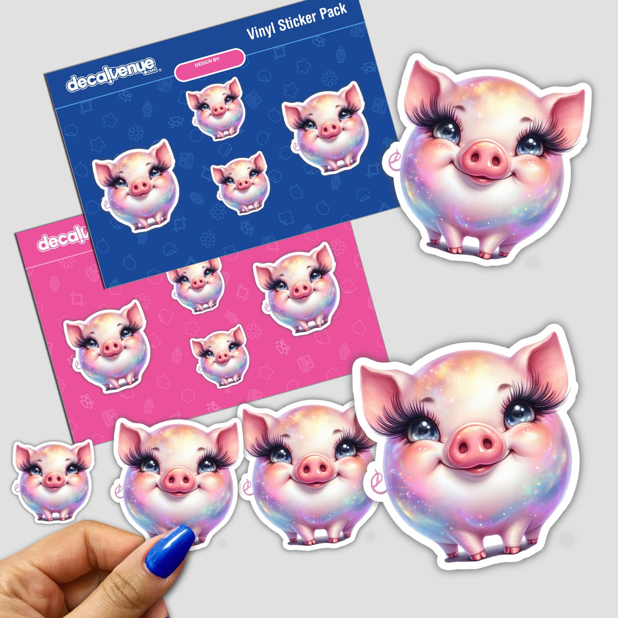 Miss Thang Piggy Sticker Pack Decal Venue