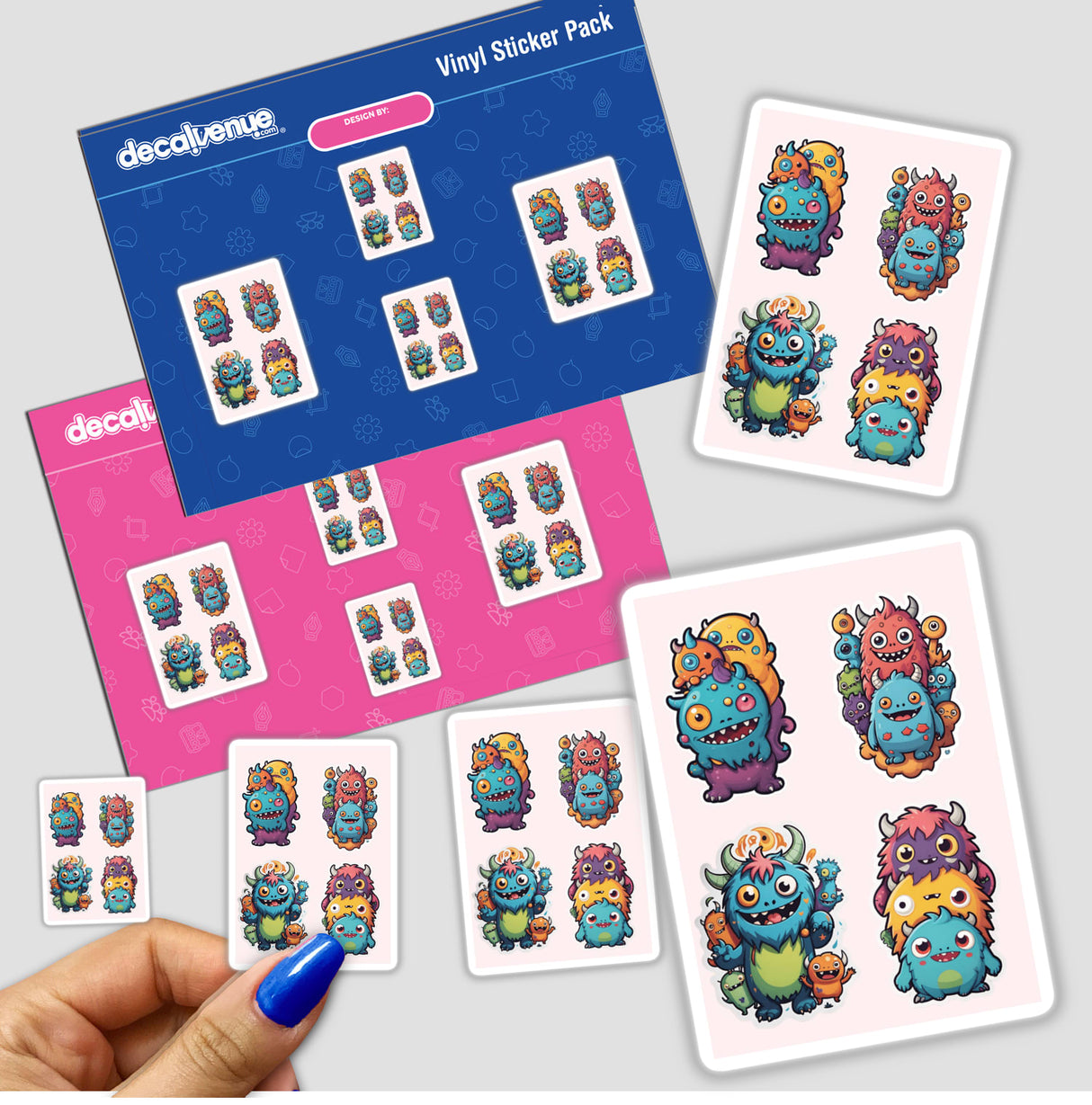 Little Monsters Stickers Pack 10