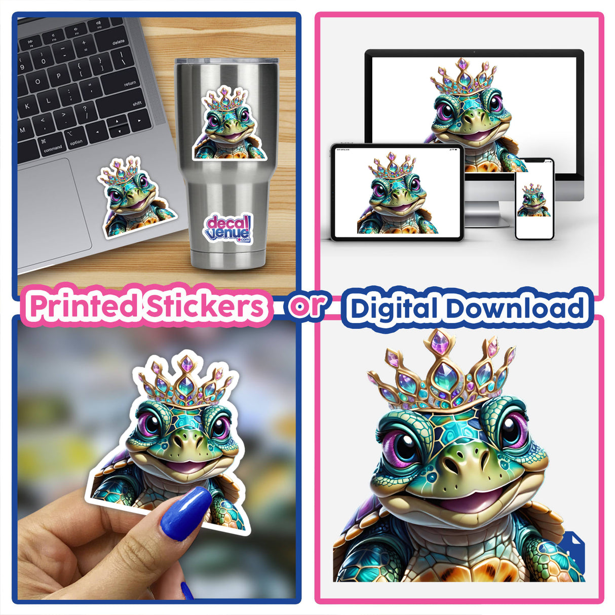 Crowned Smiling Turtle