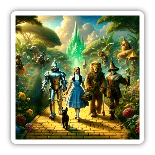 "Magical Quest: Enchanting Yellow Brick Road"