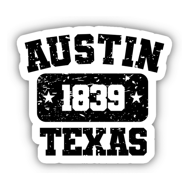 Austin, Texas - 1839 - Old School Athletic