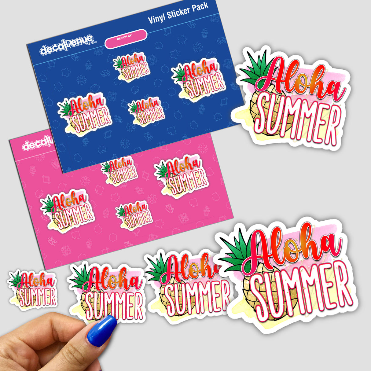 Aloha Summer Sticker