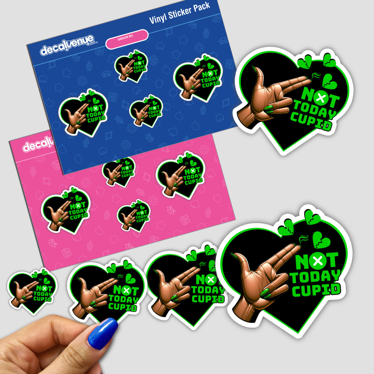 Not Today Cupid, Green Heart